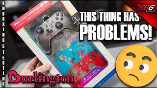 Gamewave Wireless Controller Set for Nintendo Switch from Burlington Unboxing amp Testing [upl. by Terrye620]