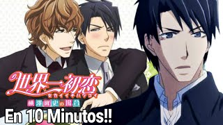 ❤EL SEÑOR TSUNDERE QUE SE ENAMORO DE UN VIUDO SENSUAL  Resumen película de Yokozawa en 10 Minutos [upl. by Harshman]