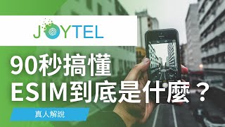 【出國必看】90秒搞懂eSIM到底是什麼！用最簡單的方式搞清楚eSIM與實體SIM卡的差異！ [upl. by Ahsile216]