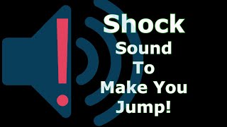 Sudden Shock Sound Effect VIDEOS THAT MAKE YOU JUMP [upl. by Champagne]