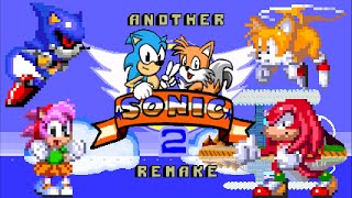 AS2R CoOp Multiplayer as Various Characters Experimental  Another Sonic 2 Remake [upl. by Philo]