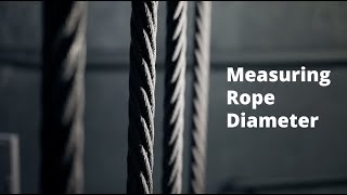 Measuring Wire Ropes [upl. by Kcirtapnaes]