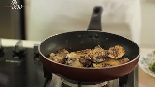 Crisp Fried Eggplant Dredged with Peanuts Recipe [upl. by Enelehs]