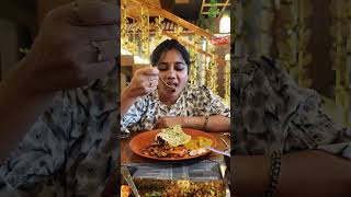 AnTeRa రెస్టారెంట్ లో మా లంచ్ lunch antera restaurant biryani mixedpulao looseprawns [upl. by Sweyn]