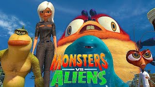 Monsters vs Aliens  Official Trailer 2009 [upl. by Edya]