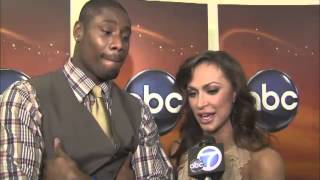 Jacoby Jones talks to OTRC com about Dancing with the Stars [upl. by Ellevehs633]