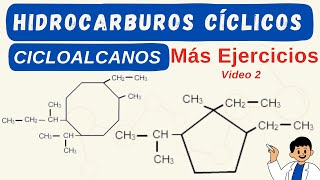 Nomenclatura de CICLOALCANOS con FÓRMULA MOLECULAR [upl. by Nothsa]