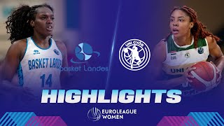 Basket Landes v Serco UNI Gyor  Gameday 11  Highlights  EuroLeague Women 202324 [upl. by Aicats]