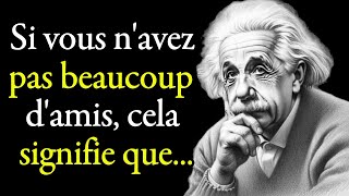 Les citations dAlbert Einstein qui changent la vie [upl. by Eijneb26]