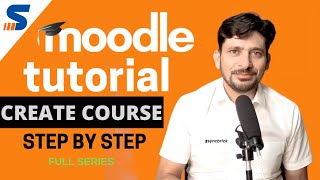 Moodle Tutorial  Creating a course and content in 2022 [upl. by Ri]