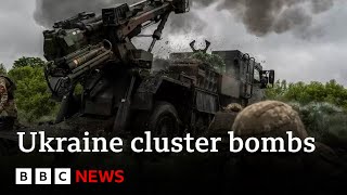 Ukraine using cluster bombs effectively says US – BBC News [upl. by Gredel]