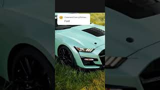 Ford Mustang  TopEdit  Ford  mustang  thanksforsupport  youtube  shorts [upl. by Aihsemaj]