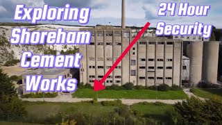 EXPLORING ABANDONED SHOREHAM CEMENT WORKS PART ONE GETTING IN [upl. by Norita]