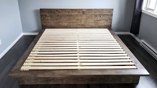 DIY 5 Minutes Bed Frame [upl. by Thomajan996]