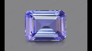 Tanzanite 8x6  157 carats AA [upl. by Ynahpets]