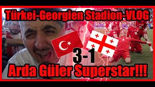 ⛔StadionVLOG TürkeiGeorgien💥💣Arda Güler Superstar🌟💫 EM 2024 [upl. by Felecia]