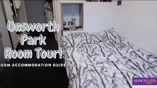 Unsworth Park Room Tour  University of Manchester Accommodation [upl. by Diva323]