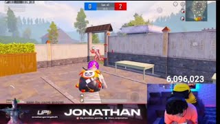 JONATHAN GAMING VS LOLZZZ GAMING ROOM BGMI hacker vs classic hacker 💀jonathan lolzzzgaming [upl. by Maisey744]