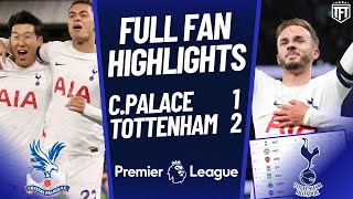 Tottenham 5 POINTS CLEAR Crystal Palace 12 Tottenham Highlights [upl. by Ansilma]