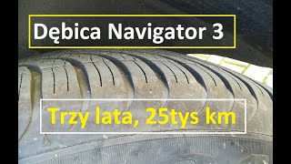 Dębica Navigator 3 po trzech latach i 25tys km  Jaki stan vs Nokian SeasonProof  Volvo [upl. by Gathard]