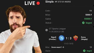 Valider Un Score Exacte facilement Sur 1xbet  Preuve En Live [upl. by Eidnak793]