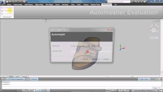 ImportExport OBJ file for AutoCAD [upl. by Rocray]