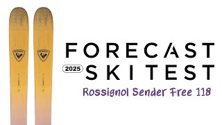 2025 Rossignol Sender Free 118 Review  Forecast Ski Test [upl. by Bibeau]