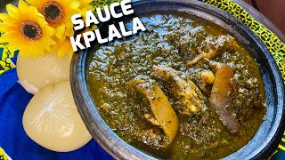 COMMENT FAIRE LA SAUCE KPLALA QUI TIRE BIEN [upl. by Yeldud823]