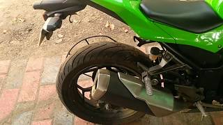 Kawasaki Ninja 300 Stock Exhaust Sound [upl. by Bray]