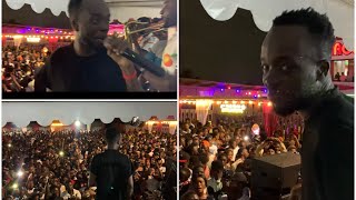 How highlife artist Akwaboah🎤 and the Sankofa band shake🔥amp entertain this crowd🤸🏽‍♂️💃Fun time😍 [upl. by Neelehtak599]