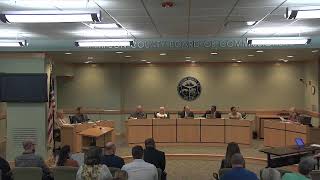 Sampson County Board of Commissioners Meeting  September 9 2024 [upl. by Aneahs]