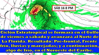 TIEMPO EN EL CARIBE Tx JUE 14 DE DICIEMBRE DE 2023 [upl. by Terces]