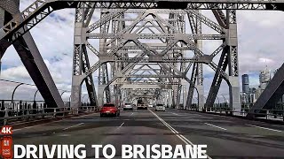 4k Driving To Brisbane Thursday 9 May 2024  Queensland  Australia [upl. by Eduam]