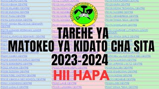 BREAKING NEWS MATOKEO YA KIDATO CHA SITA 2022  NECTA FORM SIX RESULTS 2022 [upl. by Min305]