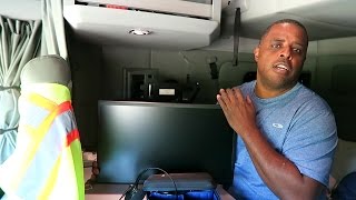 Installing my NEW TV in my Truck Kenworth T680 [upl. by Notlad]