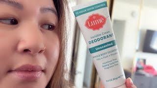 Review on LUME Deodorant  Unscented cream [upl. by Betteann217]