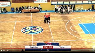 Kupa FSHB Basketball Meshkuj BESËLIDHJA  TIRANA [upl. by Attelrac614]