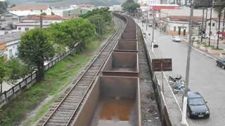 Trem de Carandaí MG wmv [upl. by Eesdnil10]