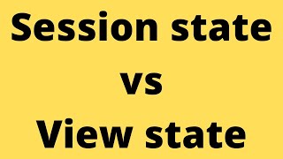 Session State vs View state  Real Time Sceneria  Internet Basics  Tamil [upl. by Elleniad]