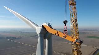 ENERCON installs E138 EP3 prototype in WieringermeerENERCON installiert E138 EP3 in Wieringermeer [upl. by Amsa18]