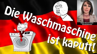 Brief B1 Beschwerde Reklamation kaputte Waschmaschine [upl. by Akeim]