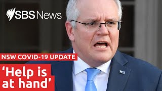 Watch PM announces lockdown business support  SBS News [upl. by Tait]