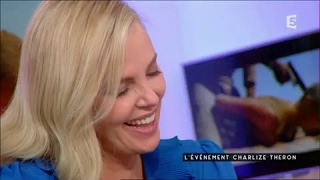 Lévénement Charlize Theron  C à vous  07042017 [upl. by Kathryn]