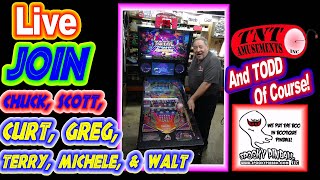 JASON KNAPP of KNAPPS ARCADE visitsTNT AmusementsPlus TOTAL NUCLEAR ANNILATION Pinball and MORE [upl. by Josler]