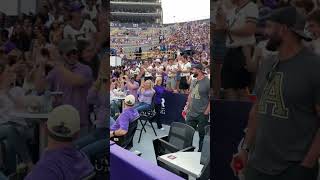 🔥Kim Mulkey standing ovation in Death Valley🔥 [upl. by Ailisab]