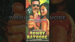 Akshay Kumar highest grossing movies  movies akshaykumar youtubeshorts [upl. by Siuoleoj133]