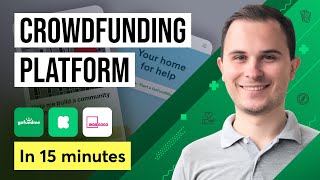 How to Build Crowdfunding amp Donation App or Website like GoFundMe Kickstarter or Indiegogo 💸 [upl. by Tannie]