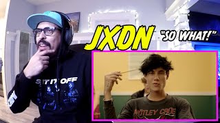 jxdn  So What feat Travis BarkerYo You have to listen OMG Kriminal Raindrop Reaction [upl. by Ermine]