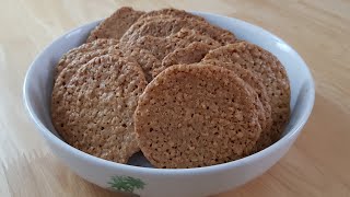 Oats Crunchies Recipe [upl. by Lledyl]