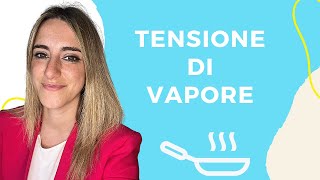 Tensione di vapore  Cosè in 6 parole [upl. by Joselow17]